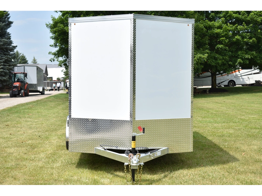 2026 Rhino Galvanized Enclosed 7' X 16' Ta Ramp alt