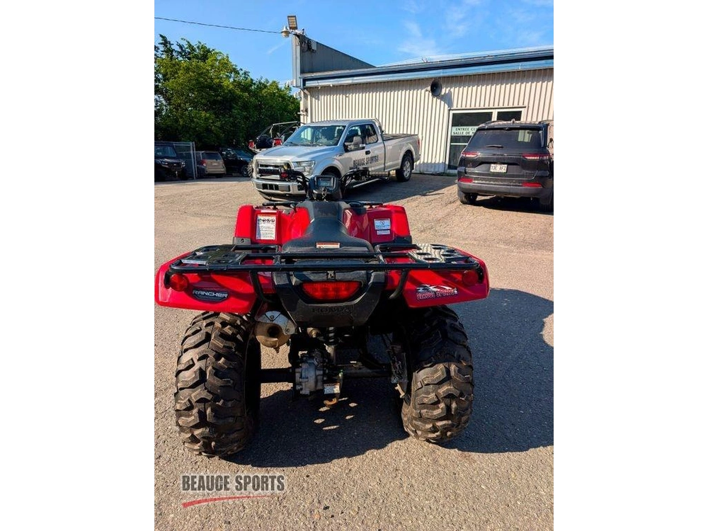 2024 Honda Rancher 420 Trx 420 Trx420 🎯 Vtt Fiable Faible Kilométrage Kodiak 450 Kingquad 500 Brute Force 450 État Neuf 🟢 alt