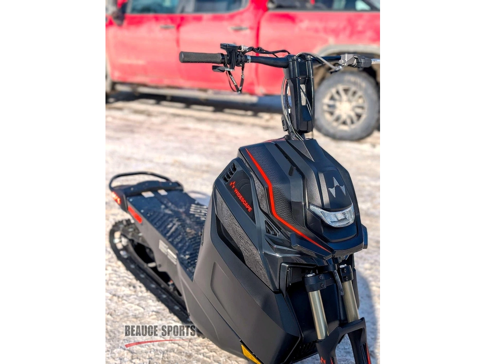 2024 Arctic Cat Widescape 250 Us Black | 🌟 Alternative Moderne Au Snow Hawk 🌟 | alt