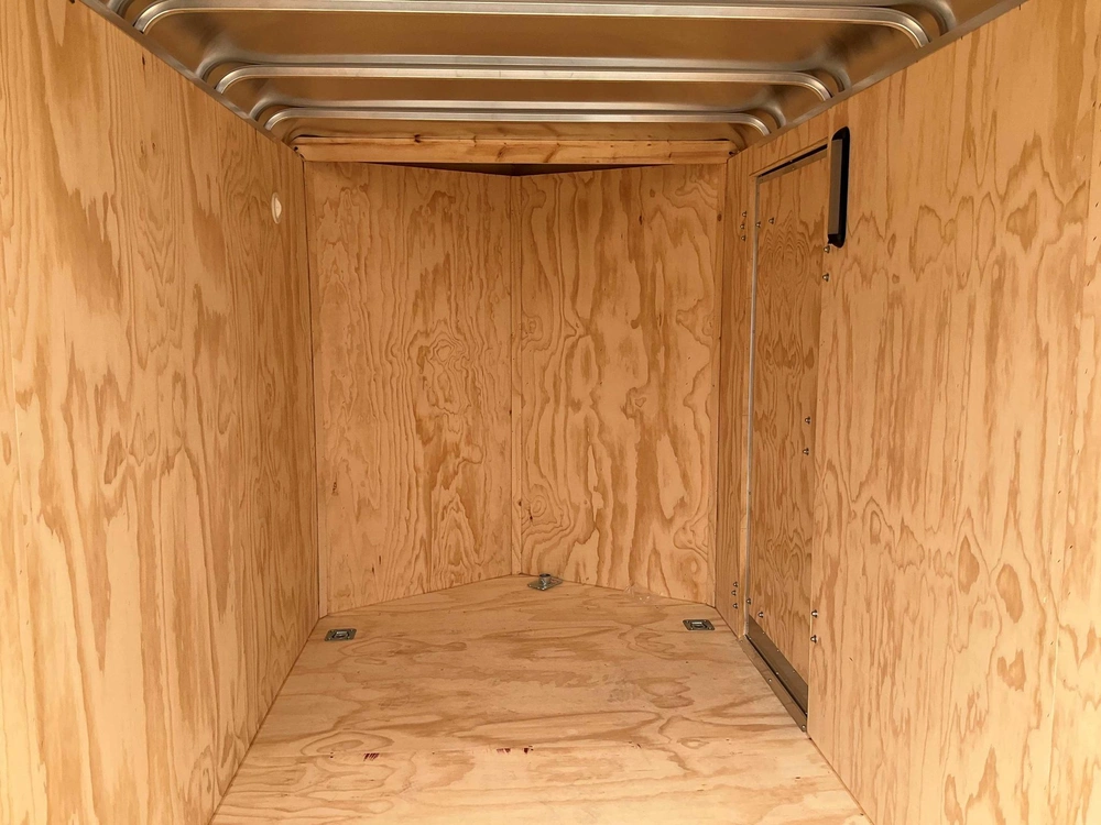 2026 Car Mate Trailers 6x12 Plus V-nose Liberty Sport Cargo Trailer alt