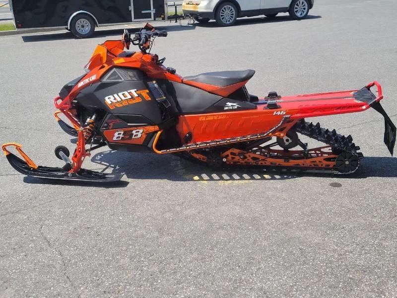 2025 Arctic Cat Riot 858 Orange alt