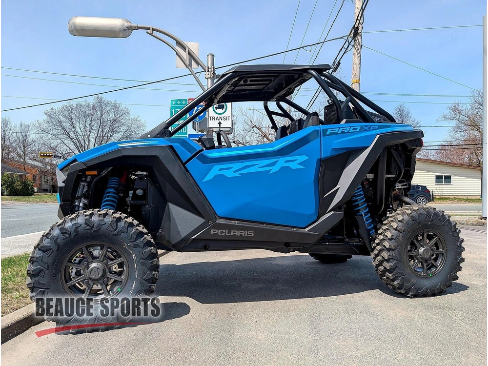 Polaris Rzr Pro Xp Ultimate Earth Blue Démo 🎯 Turbo Utv Performance 181hp Fast Trail Maverick R Turbo R Krx1000 Suspension 🟢 2026 alt
