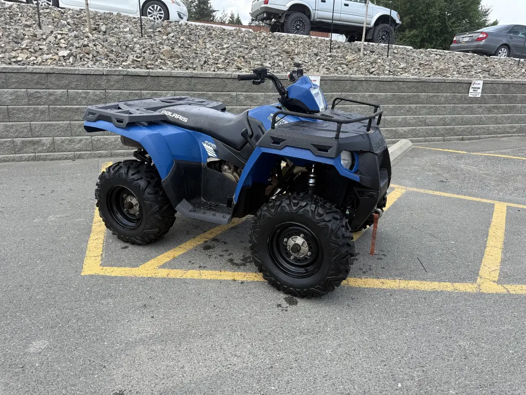 2013 Polaris Sportsman 400 H.O. Blue Fire