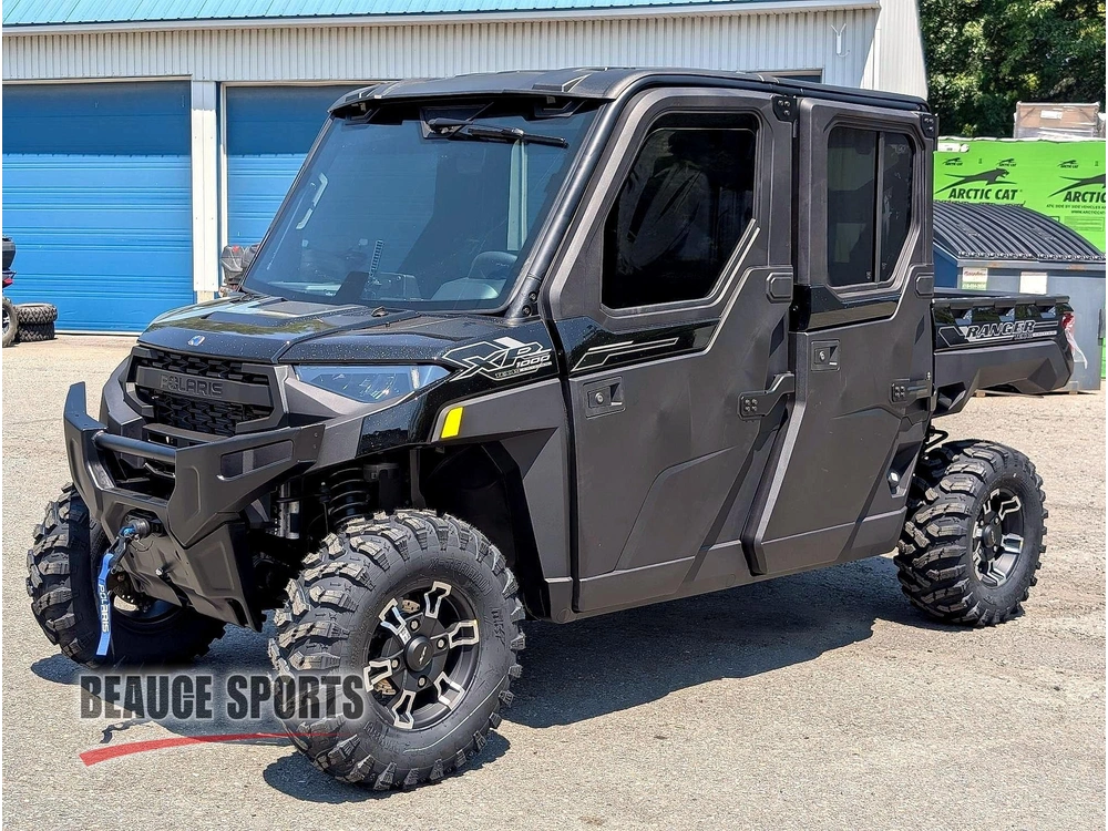 2026 Polaris Ranger Crew Ultimate Xp 1000 Ns Tx Black Crystal Northstar 🎯 Utv Texas Edition 6 Places Defender Max Limited Prowler Crew Cabine Chauffée 🟢 alt