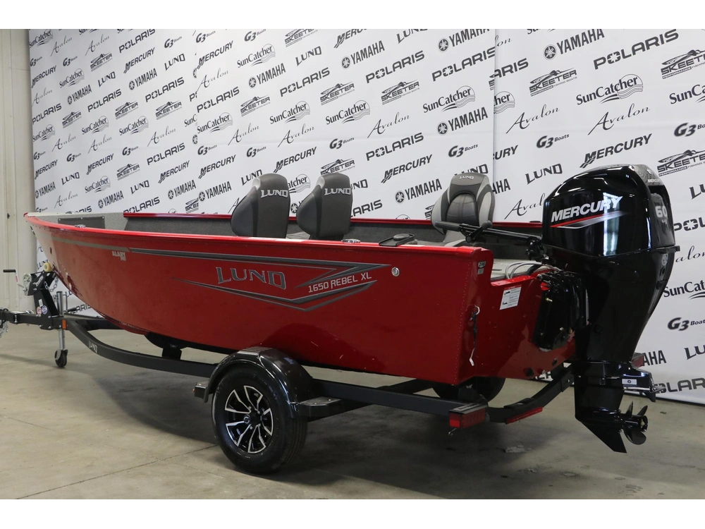 2026 Lund 1650 Rebel Xl Tiller + 60elhpt alt