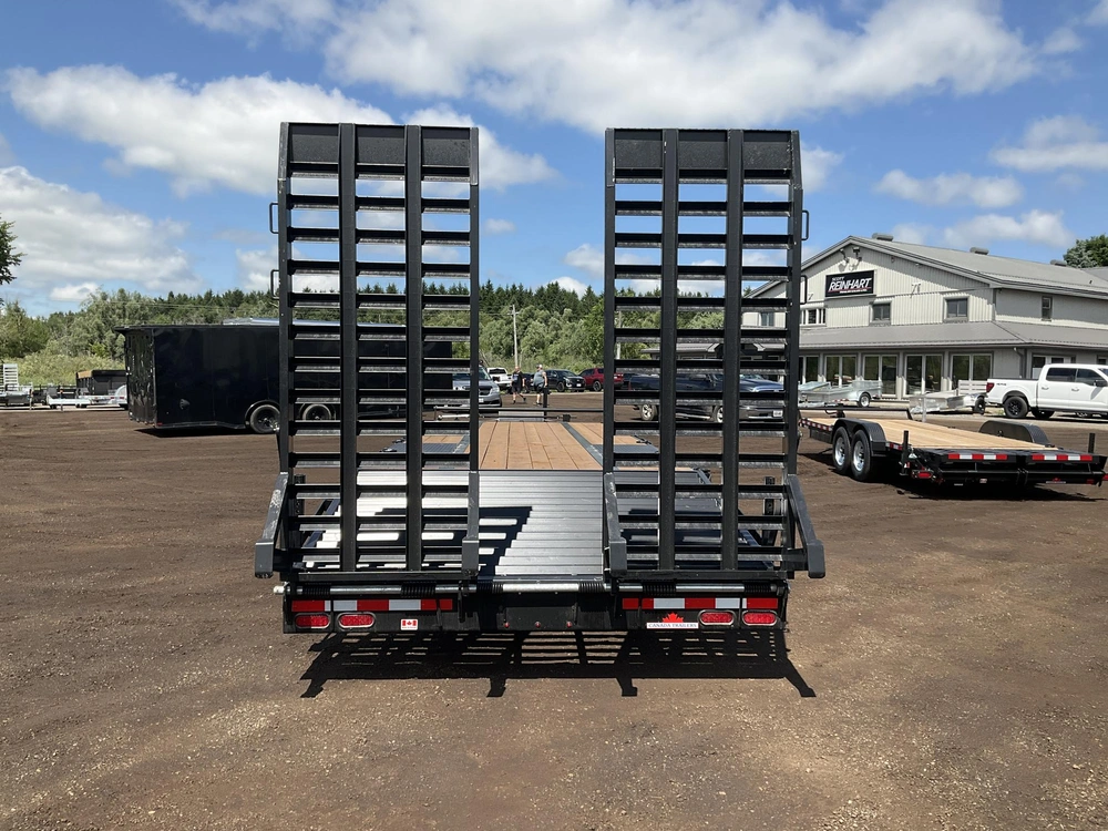 2027 Canada Trailers 8.5x28 15 Ton Deckover Equipment Trailer alt