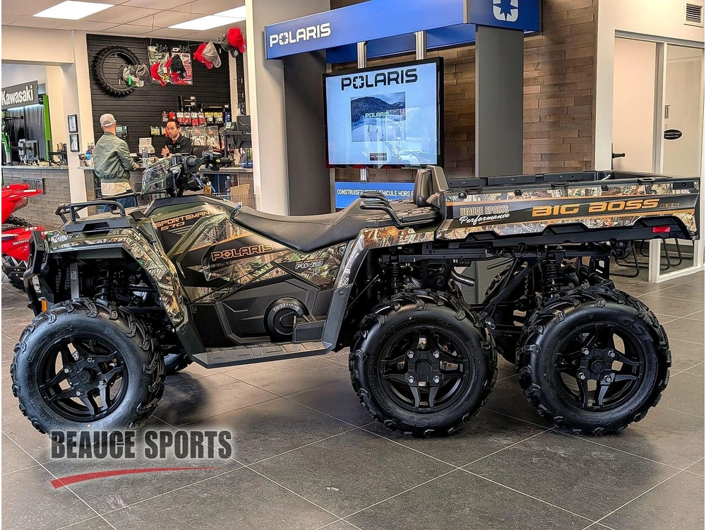 2026 Polaris Sportsman 6x6 570 Camouflage | En Stock Big Boss + Camo Dispo alt