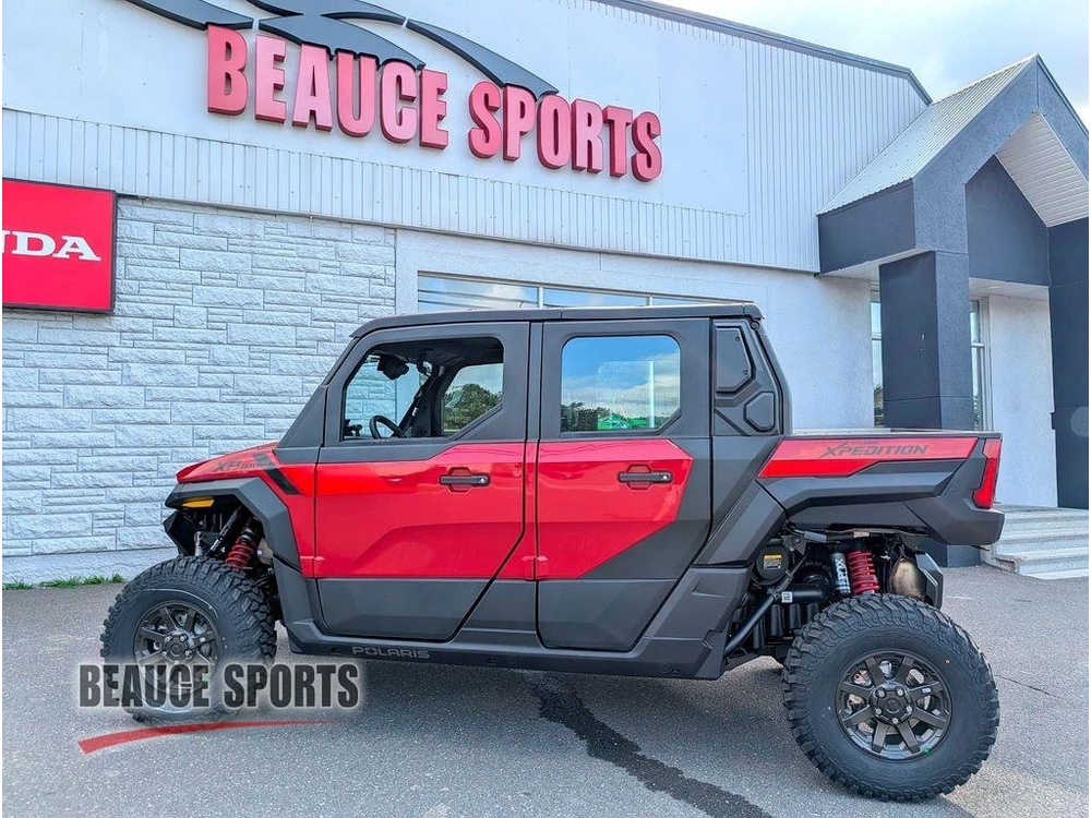 2026 Polaris Xpedition Xp 5 Ns Performance Red 🎯 Utv Aventure 5 Places Cabine Chauffée Maverick Wolverine Rmax Defender Limited 🟢 alt