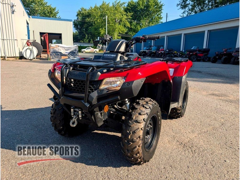 2024 Honda Rancher 420 Trx 420 Trx420 🎯 Vtt Fiable Faible Kilométrage Kodiak 450 Kingquad 500 Brute Force 450 État Neuf 🟢 alt