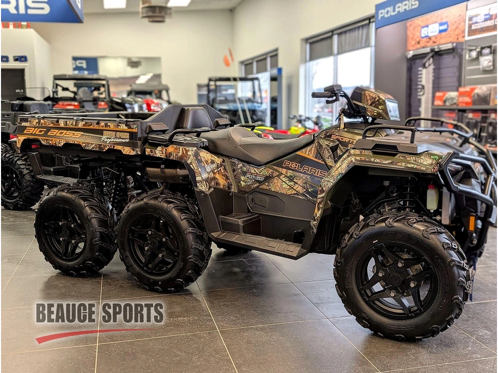 2026 Polaris Sportsman 6x6 570 Camouflage | En Stock Big Boss + Camo Dispo alt