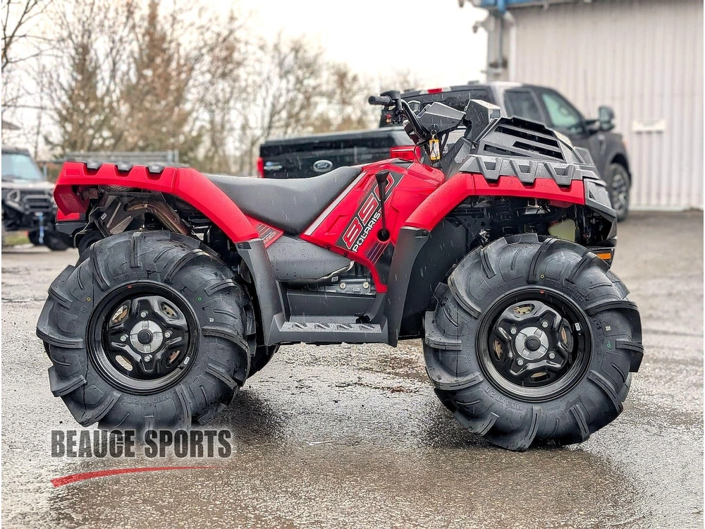 Polaris Sportsman 850 Mud Edition Fury Red 🎯 Vtt Boue Extrême 4x4 Traction Pneus 30 Pouces Xmr Renegade 1000r Performance 🟢 2026 alt