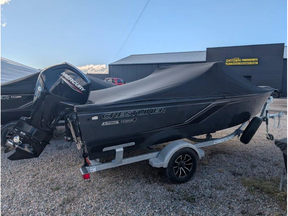 2025 Crestliner 1750 Hawk Wt Js alt