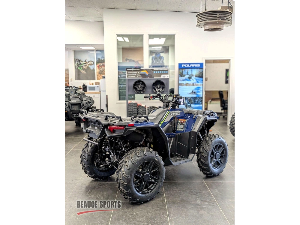 2026 Polaris Sportsman 850 Premium Springfield Blue | 🌍 Concurrents : Outlander 850 / Cforce 1000 🌍 | alt