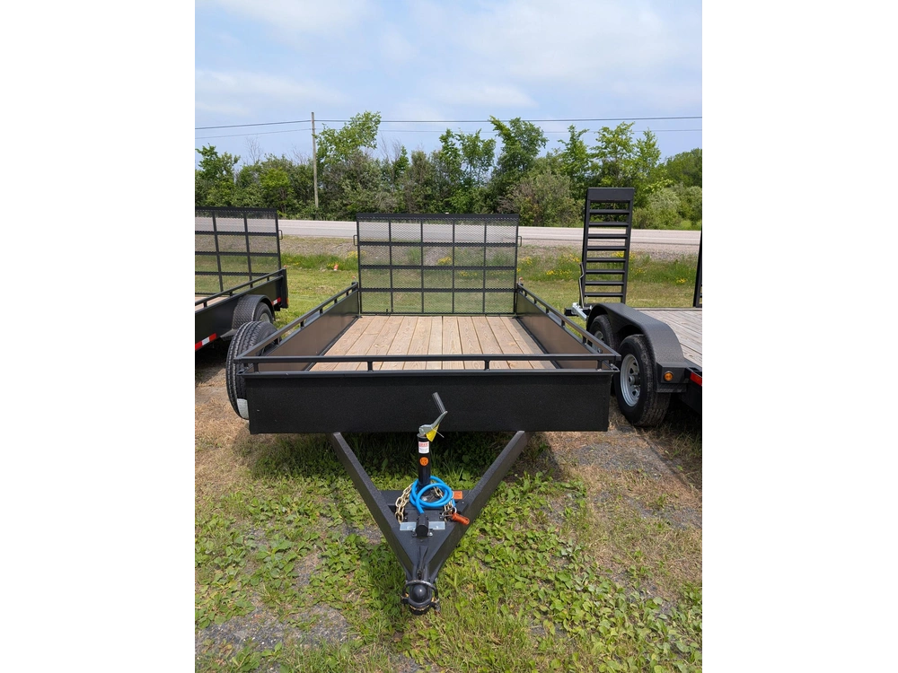 2027 Canada Trailers 7x12 Steel Side Utility alt