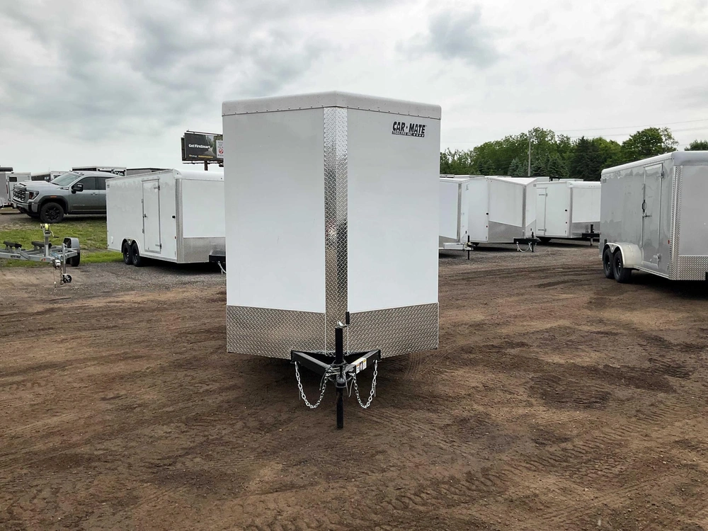 2026 Car Mate Trailers 6x12 Plus V-nose Liberty Sport Cargo Trailer alt