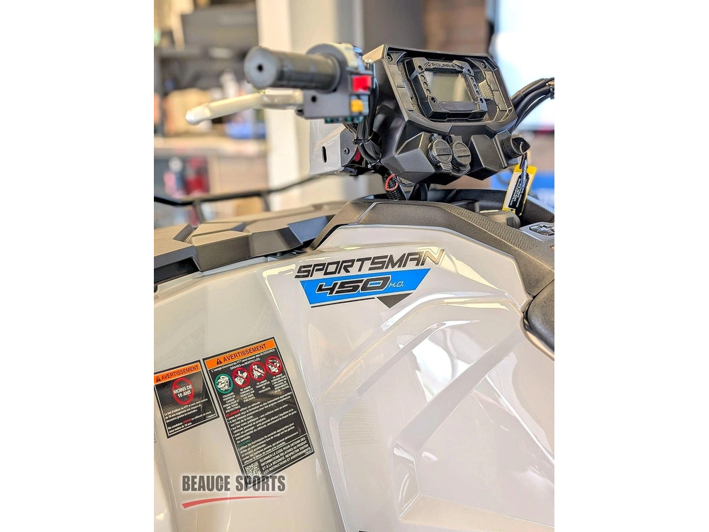 Polaris Sportsman 450 H.o. Ghost Gray | 🌍 Concurrents : Outlander 450 / Trx420 / Cforce 400 🌍 | 2026 alt