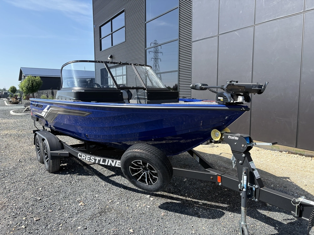 2025 Crestliner 1850 Fish Hawk Wt Jumpseat - True Blue alt