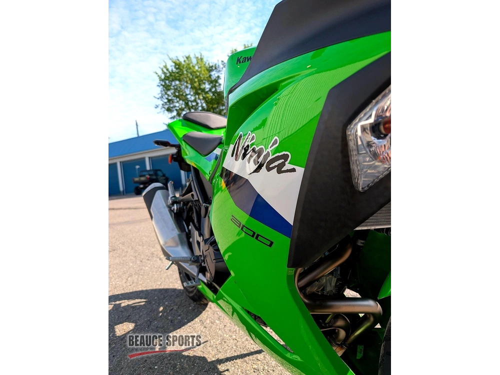 2026 Kawasaki Ninja 300 Vert 🎯 Moto Sport Petites Plaques R3 Rc390 Cbr300r Économique Débutant Quotidienne 🟢 alt