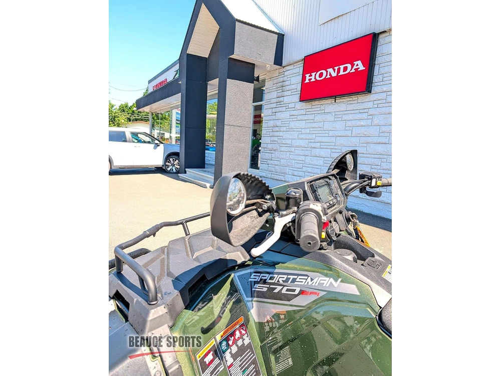 Polaris Sportsman Trg 570 Premium Treeline Grn Mtlc | A26sdz57ab 🛠️direction Assistée Eps Touring Vtt 2 Places 🛠️ 2026 alt