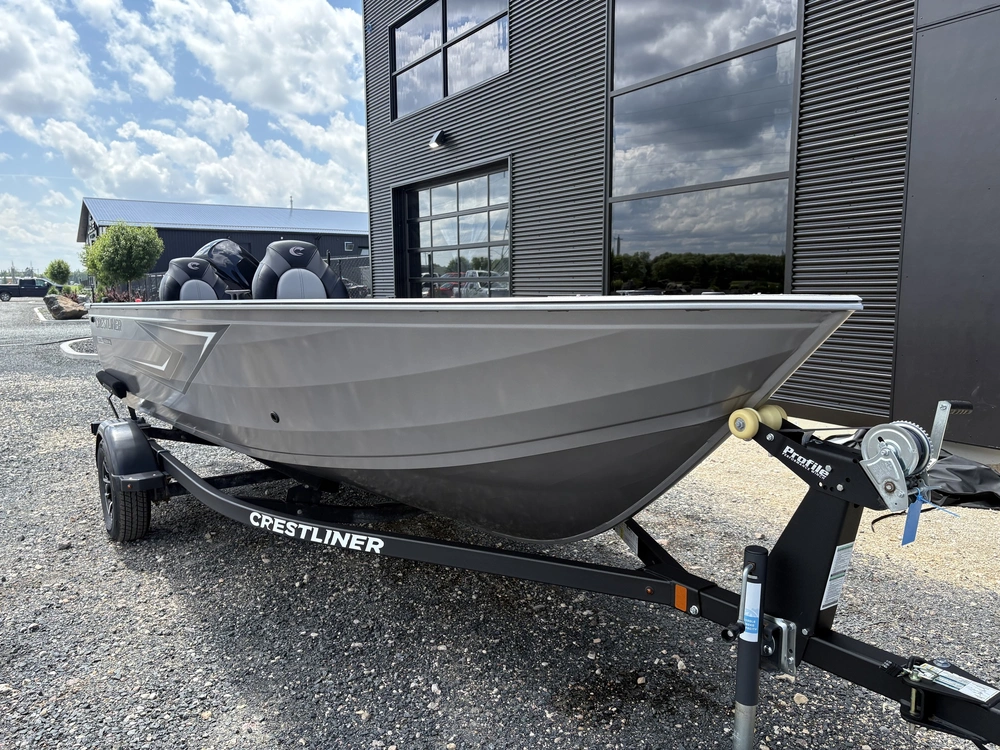 2025 Crestliner 1650 Kodiak Tiller - Silver Metallic alt
