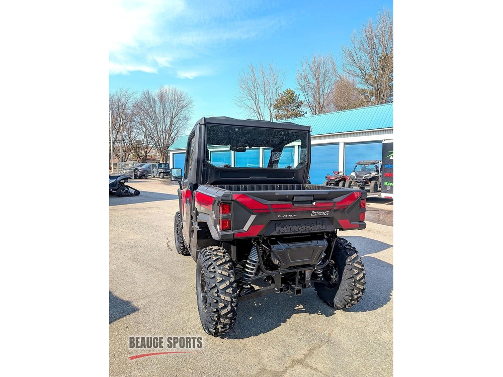 2026 Kawasaki Ridge Platinum Ranch Edition Hvac 🎯 Utv Cabine Fermée Chauffé Climatisé Travail Luxe Ranger Xp1000 Defender Limited 4 Saisons 🟢 alt