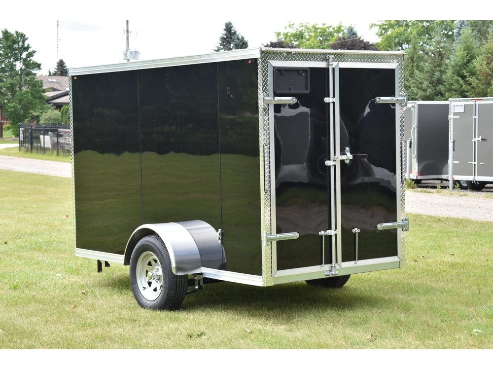 2026 Rhino Galvanized Enclosed 5' X 10' Sa Dd alt