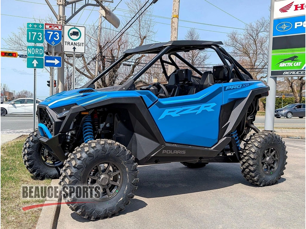 Polaris Rzr Pro Xp Ultimate Earth Blue Démo 🎯 Turbo Utv Performance 181hp Fast Trail Maverick R Turbo R Krx1000 Suspension 🟢 2026 alt
