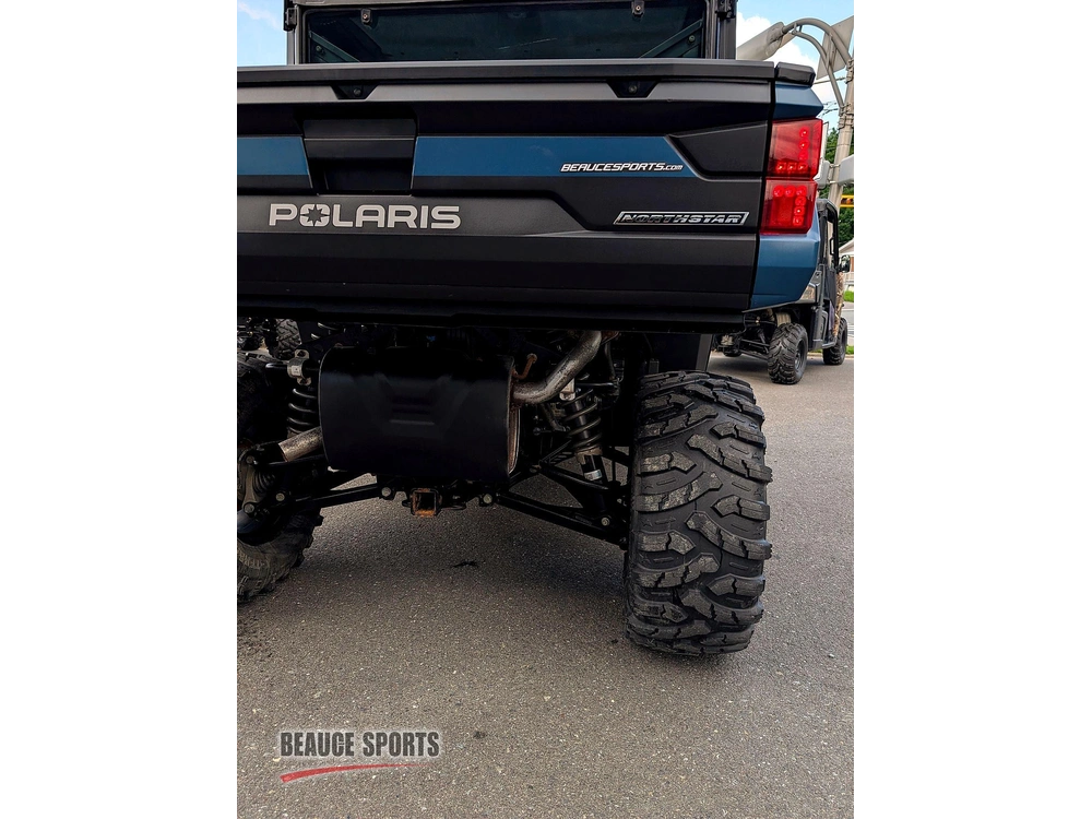 2025 Polaris Ranger Xp 1000 Premium Blue Labyrinth 🎯 Utv Travail Premium Defender Hd9 Commander Xt Mule Pro Faible Kilométrage Polyvalent 🟢 alt