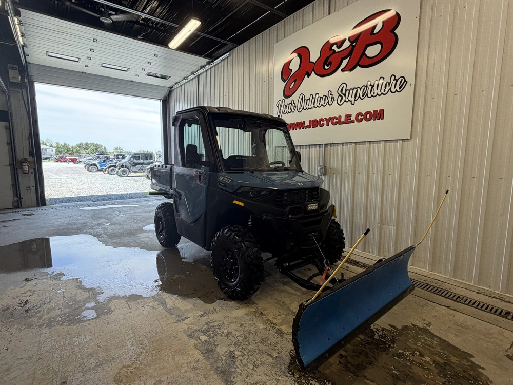 2025 Polaris Ranger 570 Ns With Plow Warranty 10/22/2026 alt