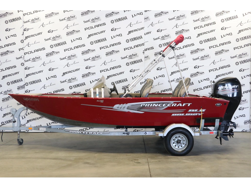 2014 Princecraft Holiday Dlx Sc + Mercury 60elpt alt