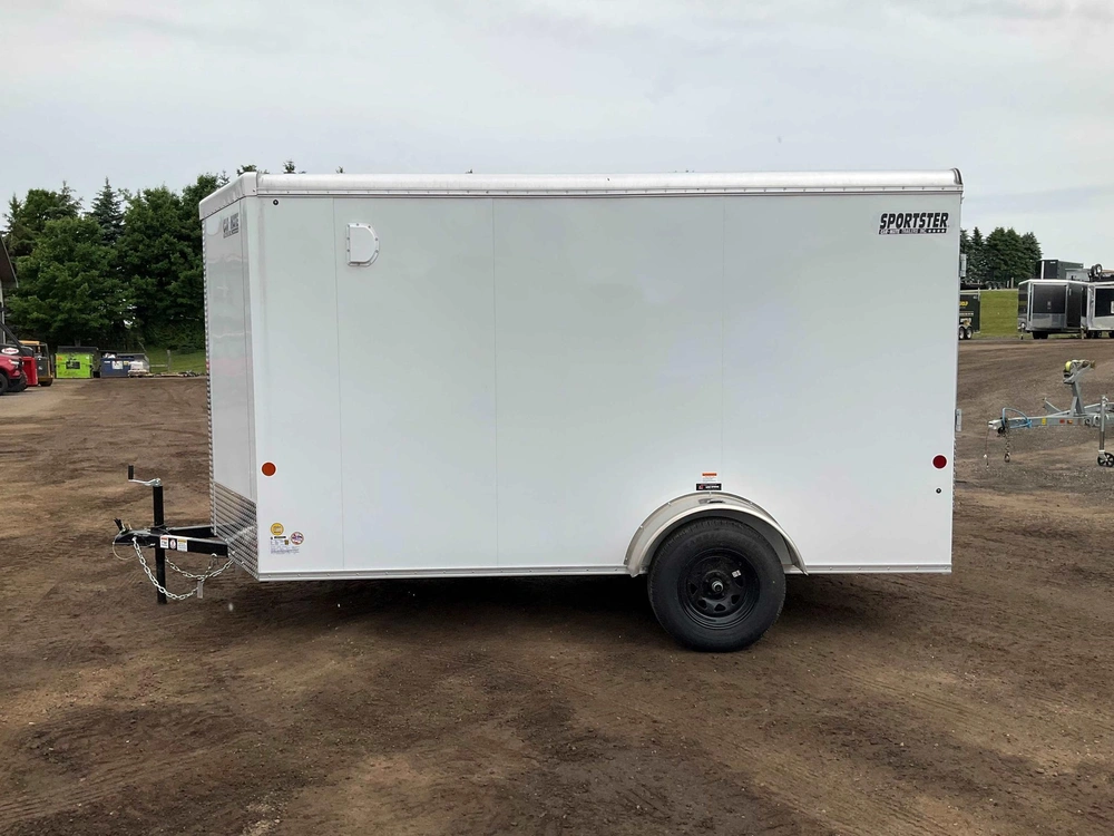 2026 Car Mate Trailers 6x12 Plus V-nose Liberty Sport Cargo Trailer alt