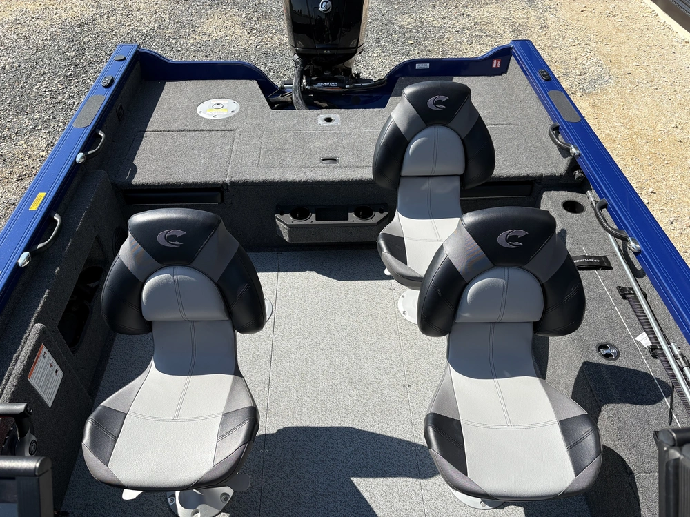 2025 Crestliner 1850 Fish Hawk Wt Jumpseat - True Blue alt