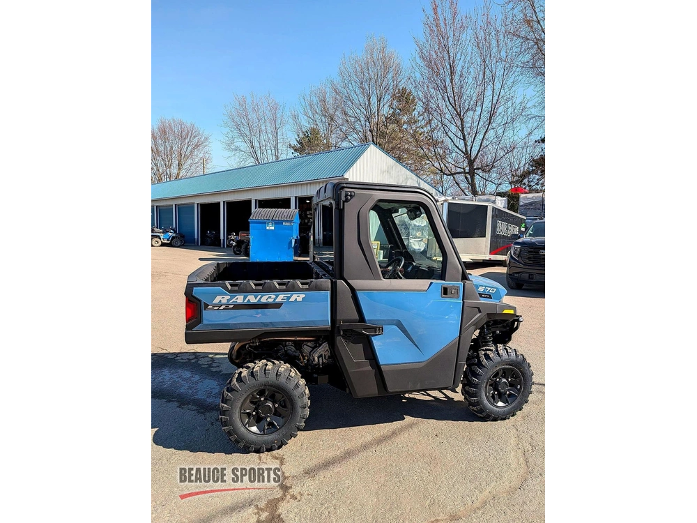 2026 Polaris Ranger Sp 570 Northstar Zenith Blue 🎯 Utv Cabine Chauffé Travail Hiver 4 Saisons Defender Hd7 Ranger Compact Terrain 🟢 alt