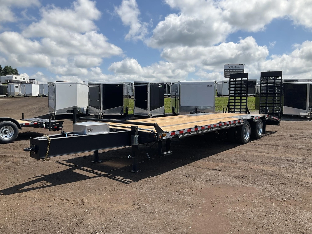2027 Canada Trailers 8.5x28 15 Ton Deckover Equipment Trailer alt