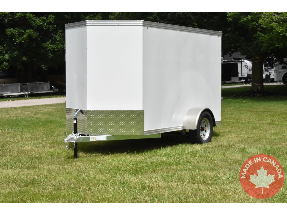 2025 Rhino Galvanized Enclosed 5' X 10' Sa Ramp alt