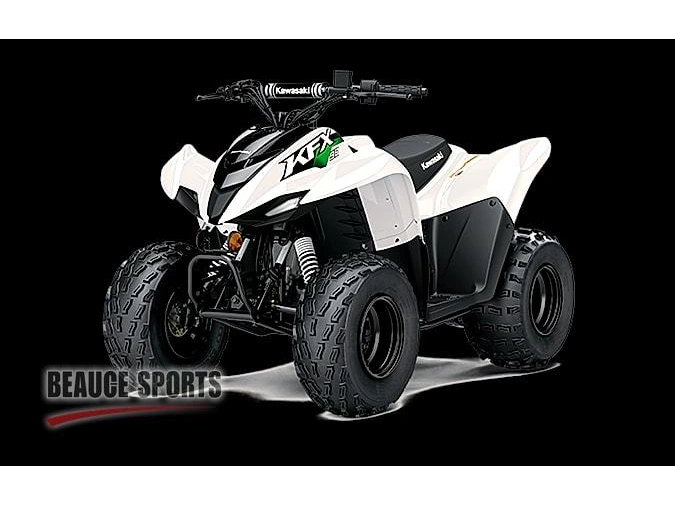 Kawasaki Kfx 90 Blanc 💥 Comparatif Vtt Enfant Drx90 Outlaw 110 🆚 2026 alt