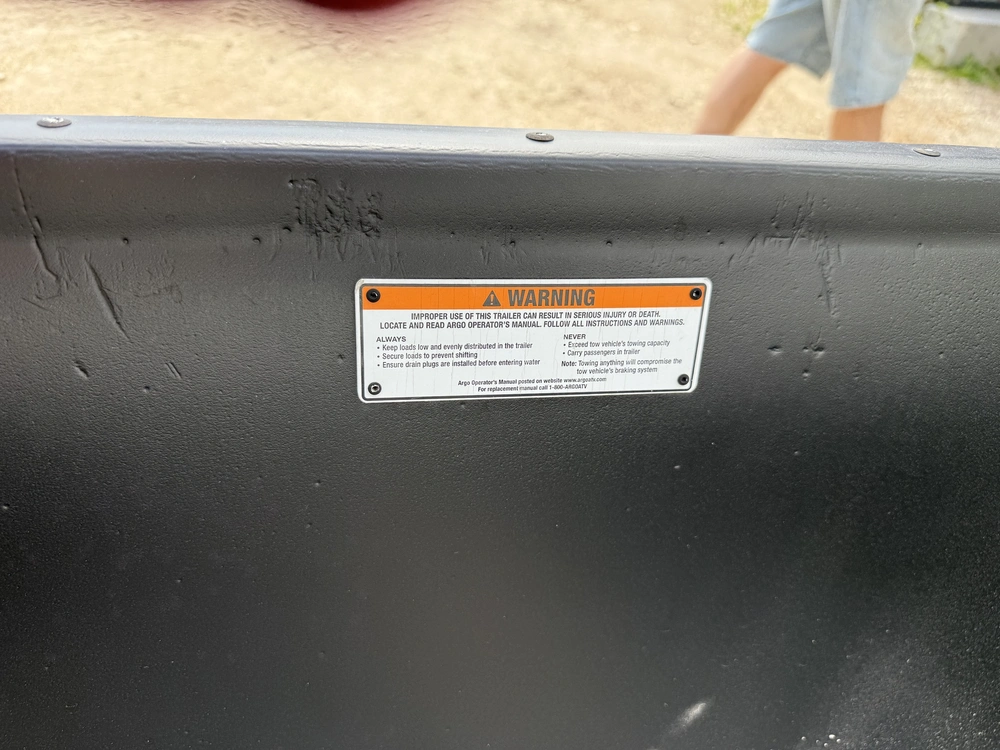 2024 Argo 4 Wheel Trailer alt