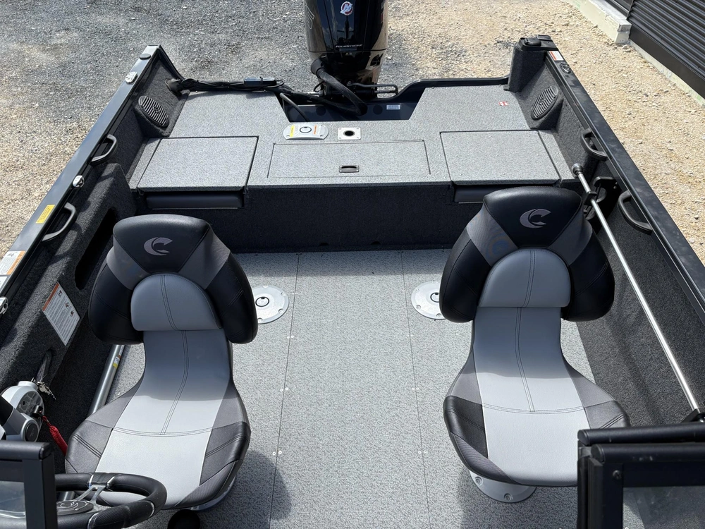 2025 Crestliner 1750 Hawk Wt Jumpseat - Gun Metal alt