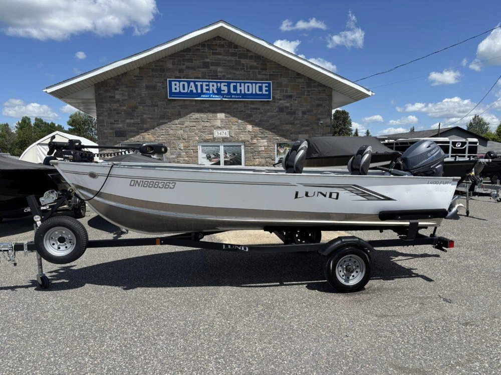 2024 Lund Boat Co 1400 Fury W/yamaha 25hp & Trailer! alt