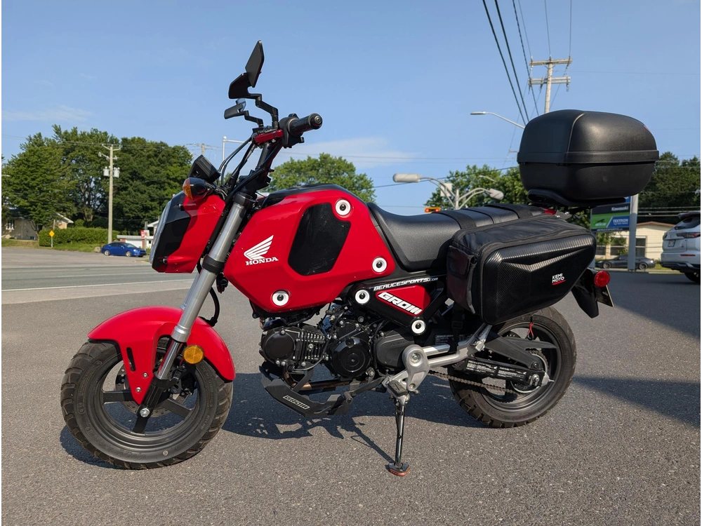2023 Honda Grom Abs 🎯 Mini Moto Urbaine Z125 Pro Monkey Navi Full Équip Économique Prête À Rouler 🟢 alt