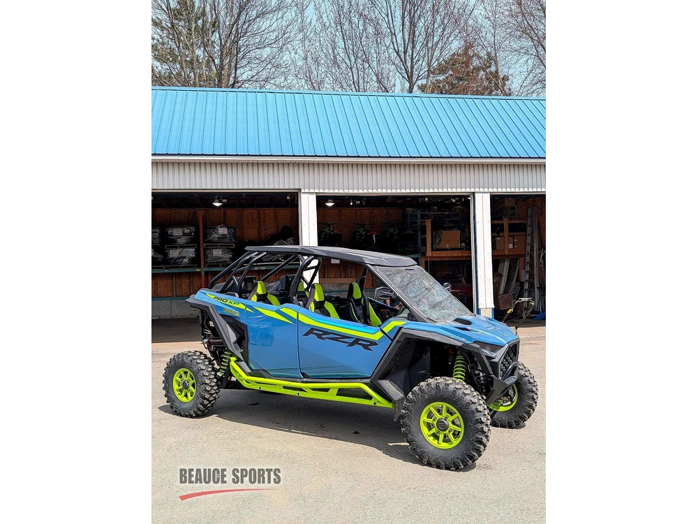 2025 Polaris Rzr Pro Xp 4 Ultimate - Zenith Blue Démo Acc En Sus | 💰 Forfait D’accessoires De Plus De 3 000 $ 💰 alt