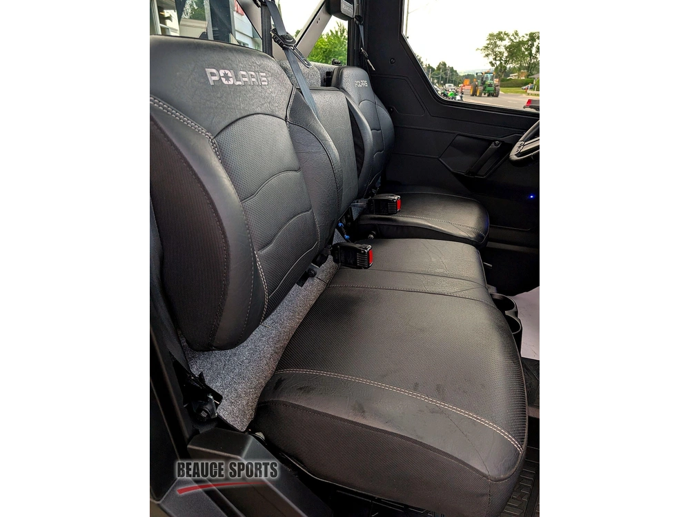 2025 Polaris Ranger Xp 1000 Premium Blue Labyrinth 🎯 Utv Travail Premium Defender Hd9 Commander Xt Mule Pro Faible Kilométrage Polyvalent 🟢 alt