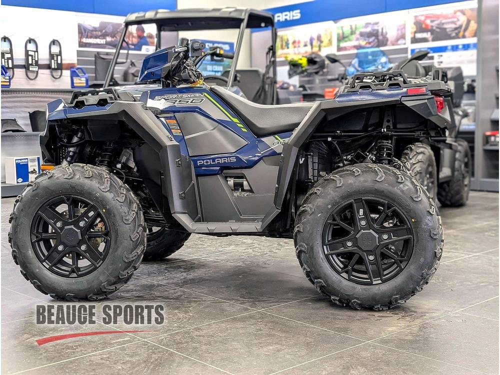 2026 Polaris Sportsman 850 Premium Springfield Blue | 🌍 Concurrents : Outlander 850 / Cforce 1000 🌍 | alt