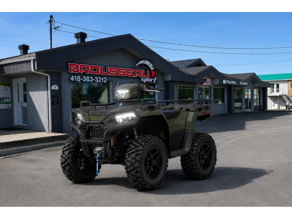 Polaris Polaris Sportsman 570 Premium – 40e Anniversaire Édition Treeline Green Metallic Série Limitée** 2026 alt