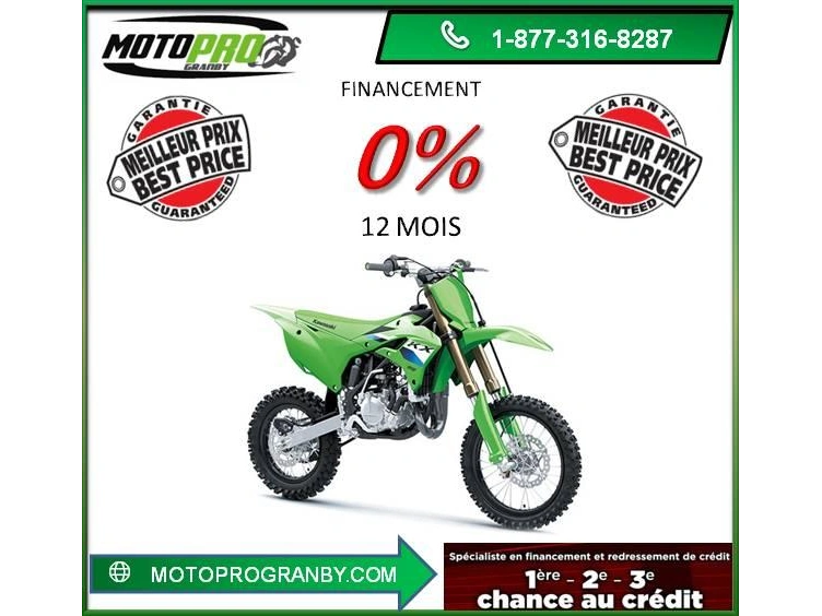 2027 Kawasaki Kx85 Nouveau Modele Kx85 2 Temps 2 Strokes alt