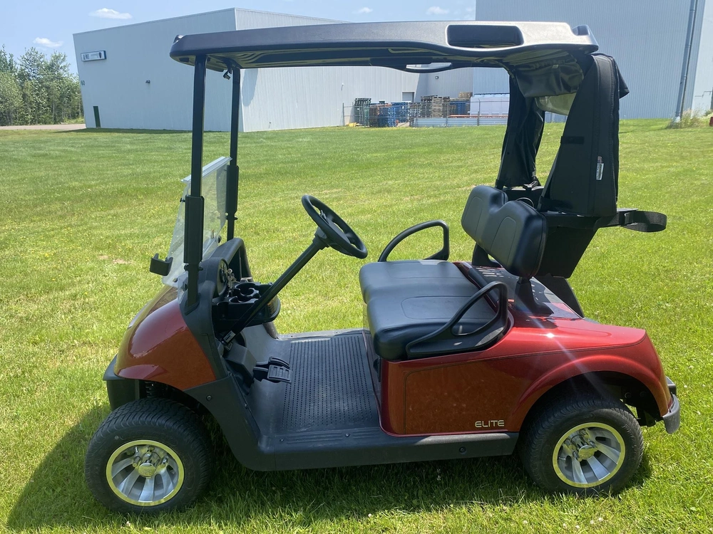 2023 E-z-go Rxv Fleet Electric Lithium Red alt