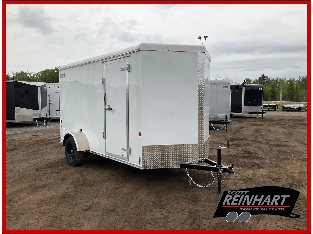 2026 Car Mate Trailers 6x12 Plus V-nose Liberty Sport Cargo Trailer alt