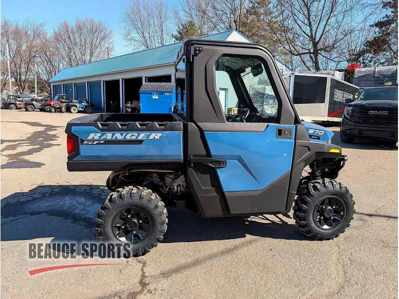 2026 Polaris Ranger Sp 570 Northstar Zenith Blue 🎯 Utv Cabine Chauffé Travail Hiver 4 Saisons Defender Hd7 Ranger Compact Terrain 🟢 alt
