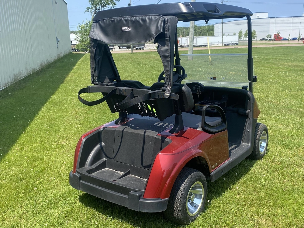2023 E-z-go Rxv Fleet Electric Lithium Red alt