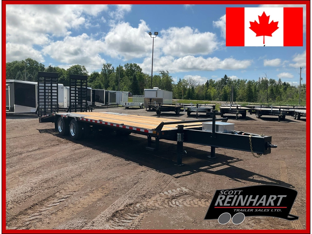 2027 Canada Trailers 8.5x28 15 Ton Deckover Equipment Trailer alt